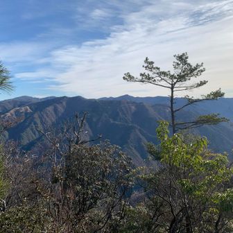 小金峰からは見える景色は狭いけど綺麗