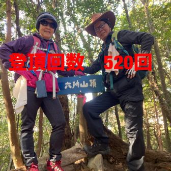 山頂に到着した。