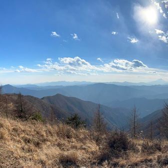 鷹ノ巣山山頂からの大展望パノラマ