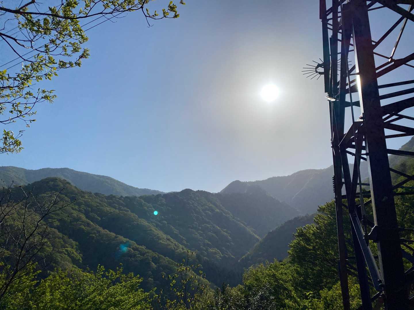 こんなに快晴ですが
冷たい北風吹いてます。