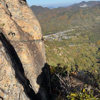 あの人のように烏帽子岩を登るのは…ちょっと😳