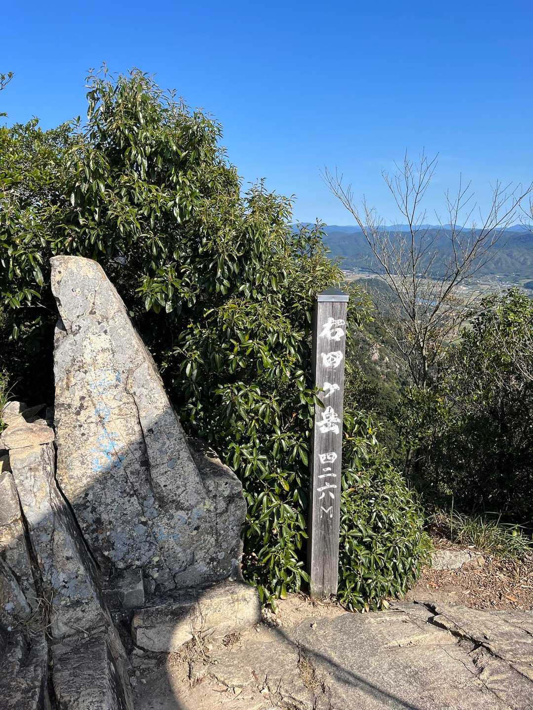 天徳寺コース-右田ヶ岳-塚原登山口 周回コースの写真