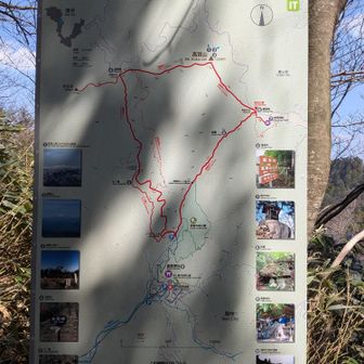 高賀山 トレイルコースガイドマップ