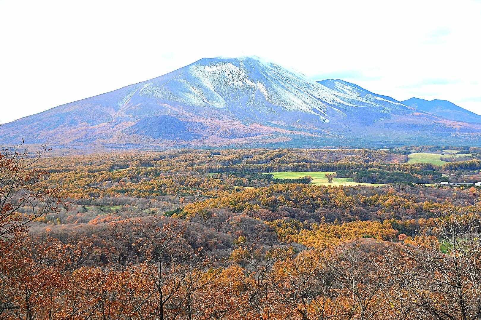 登山口行く前に二度上峠から