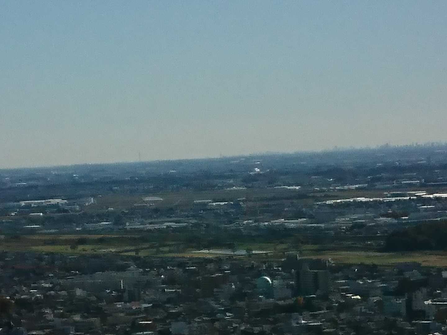 高層ビル群もスカイツリーもバッチリ見えました。