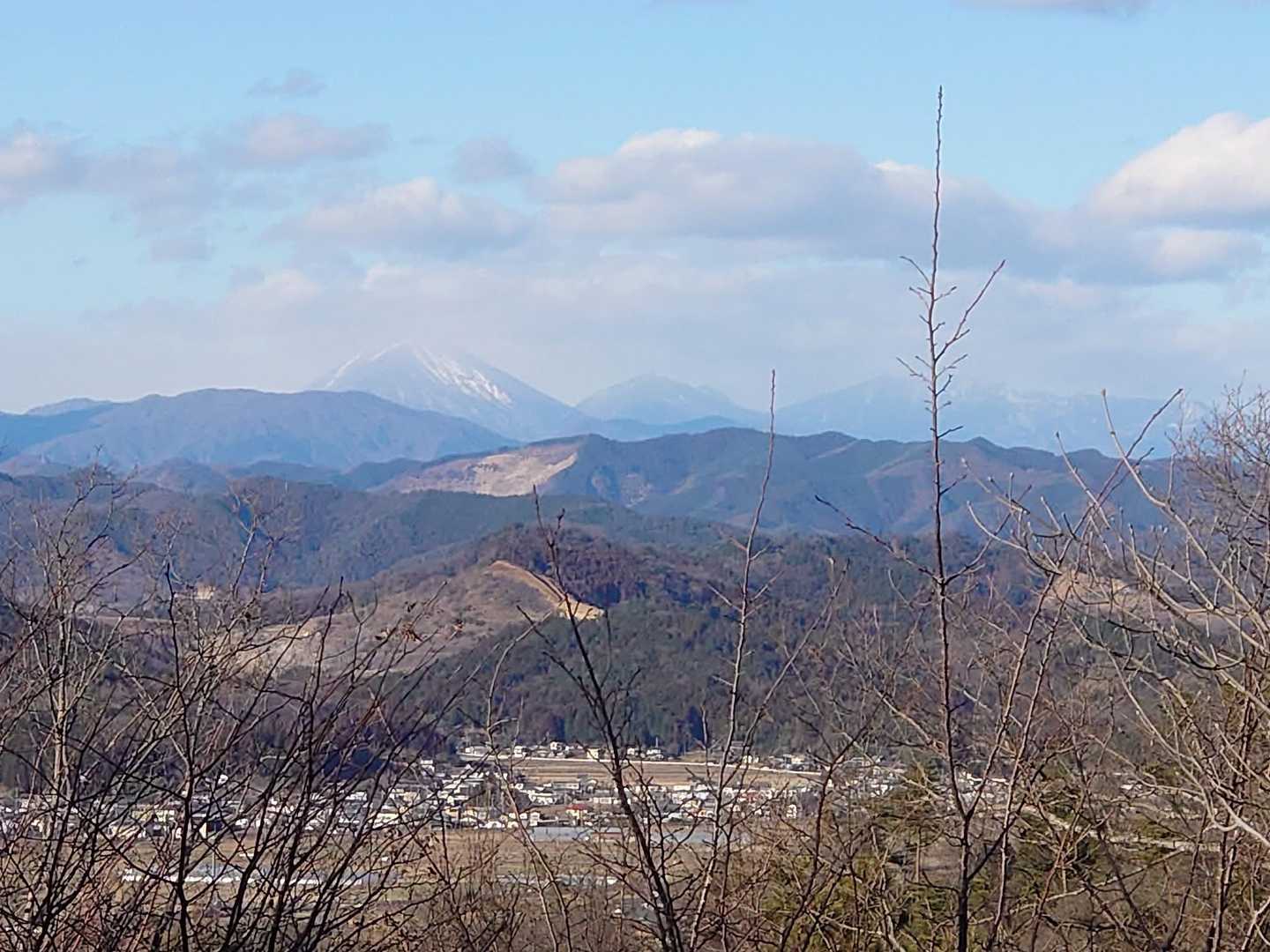 日光連山見えました🏔️⛰️