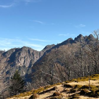 避難小屋の広場より⛰️