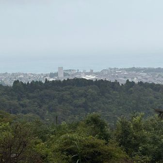 北展望台から小木津町方面