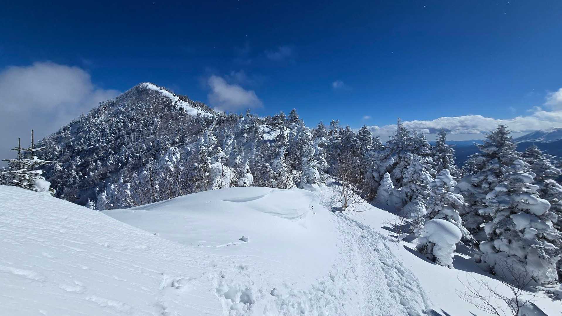 四阿山近し❄