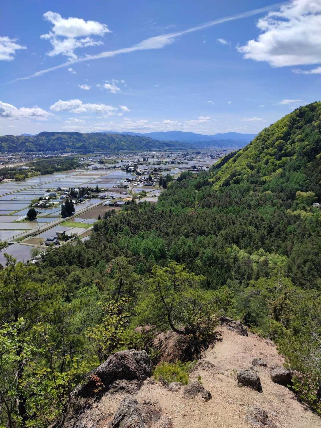 鐘突堂入口-鐘突堂-鍬ノ峰 往復コースの写真