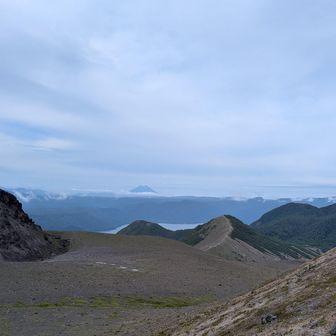 遠くに羊蹄山が見えました😍