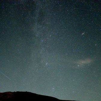 御前峰と天の川🌌✨