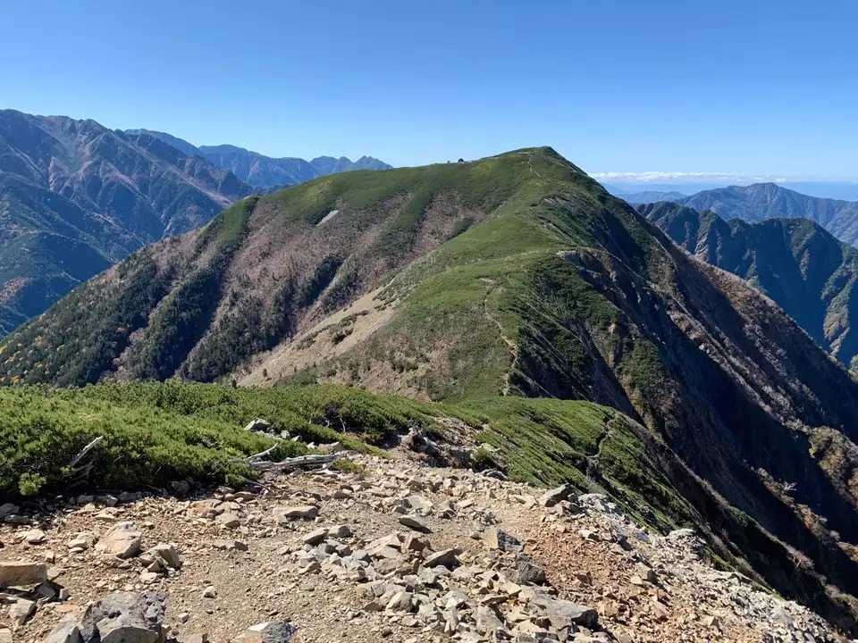 小河内岳の写真