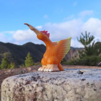 羽山到着
オニドリル 羽根があって速く飛べるイメージから