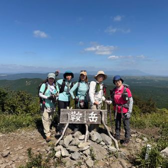 今日のメンバー
金山てんくらCで、企画変更により5名で鞍岳に参戦🤣
