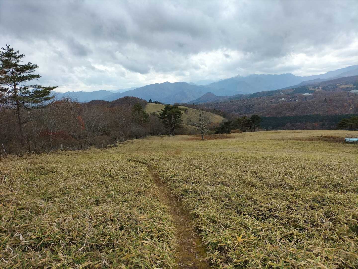 霧降高原レストハウス-大山-霜降の滝バス停 縦走コースの写真