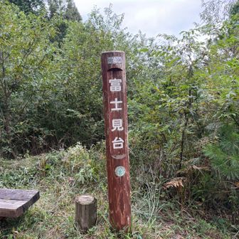 富士見台到着　小休憩