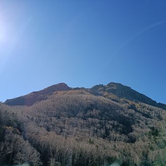 五色沼から白根山