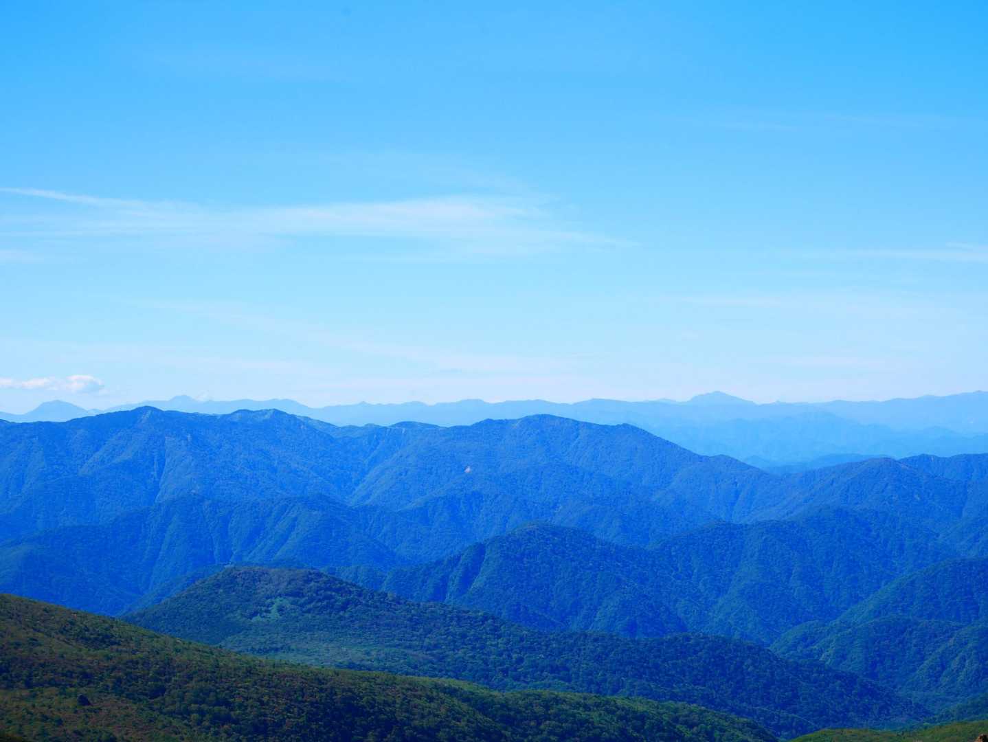 奥の方は左から男体山日光白根山燧ケ岳？