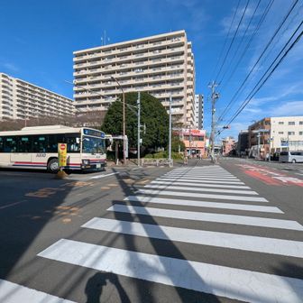 JR高尾駅の近く。