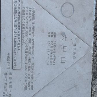 ずーっと登ってるけどこんなプレートあったん気がついたの初めてよ