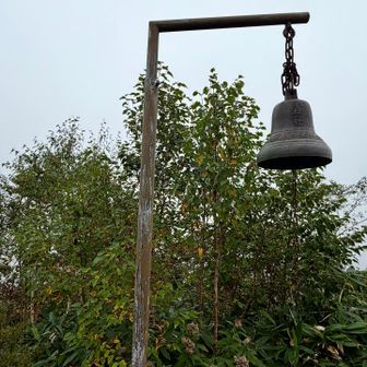 沢山の人が休憩していたので鳴らすのは自粛しました 笑