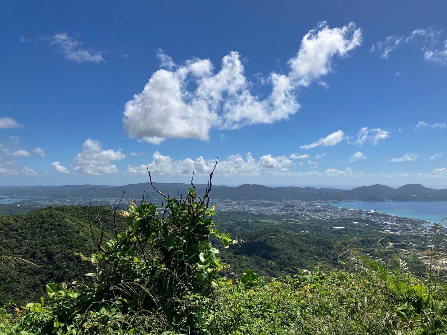 安和岳 往復コースの写真