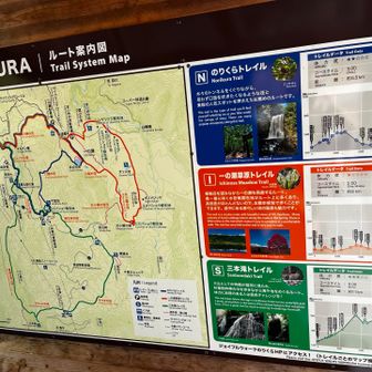 乗鞍の麓には一ノ瀬トレイルたるものがあるのです