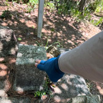 三角点タッチ✋