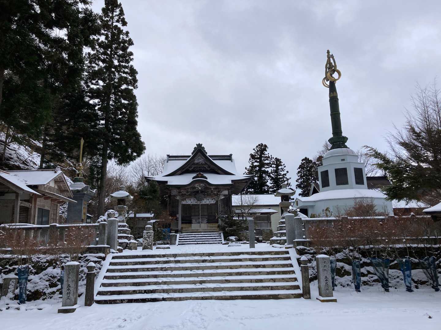 高越山 往復コースの写真