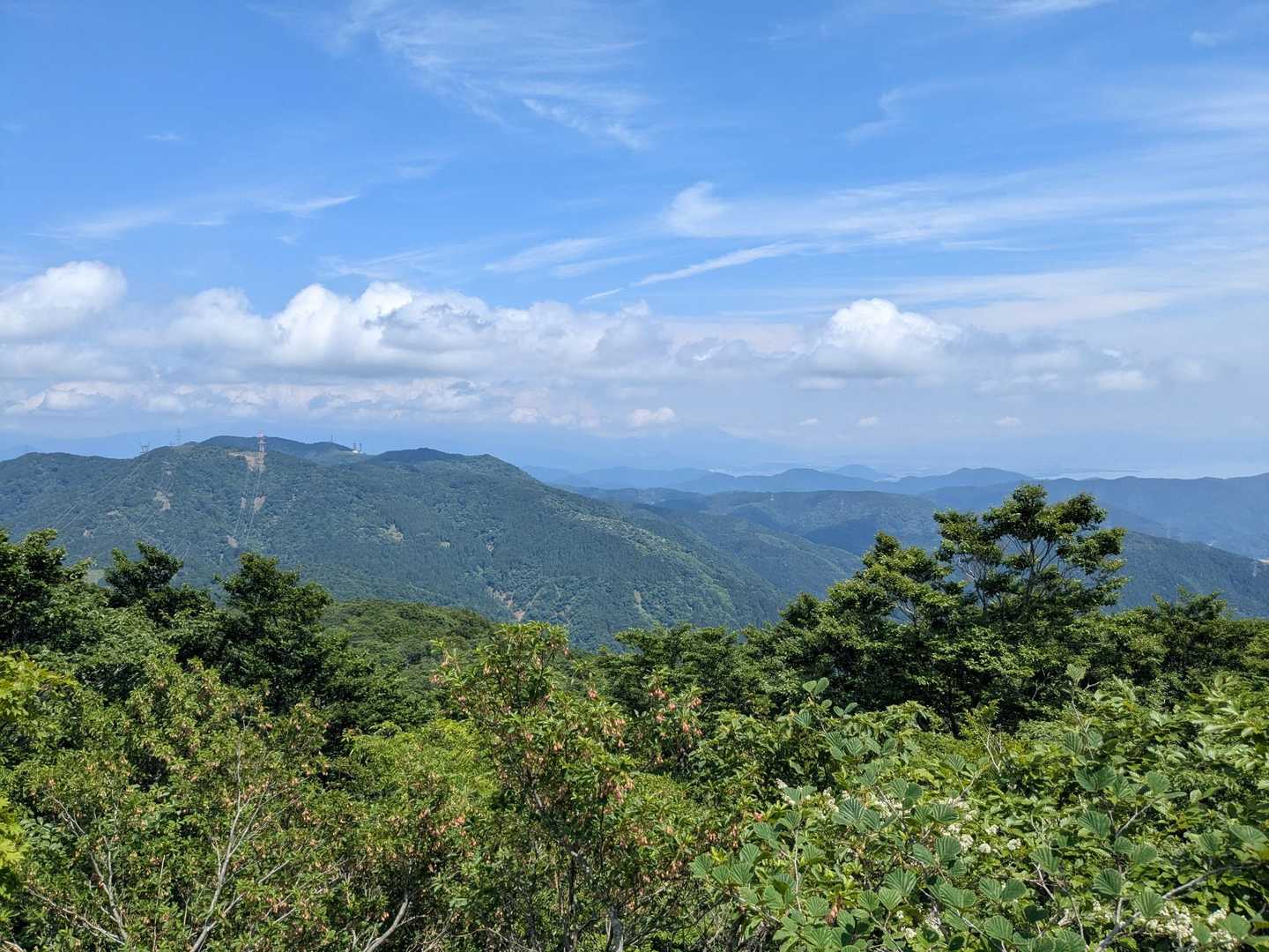 山頂から