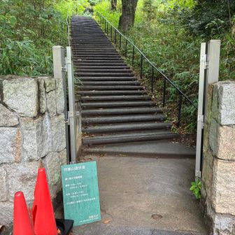 待兼山遊歩道の通り抜け可能時間は
４〜９月は8時〜18時
10〜３月は８時〜17時
※日曜と祝日を除く

みたいです