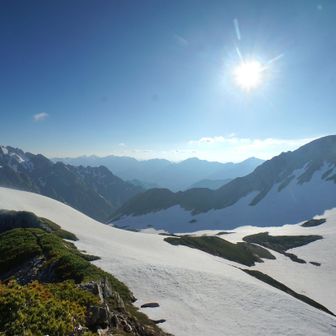 剱御前山からの絶景