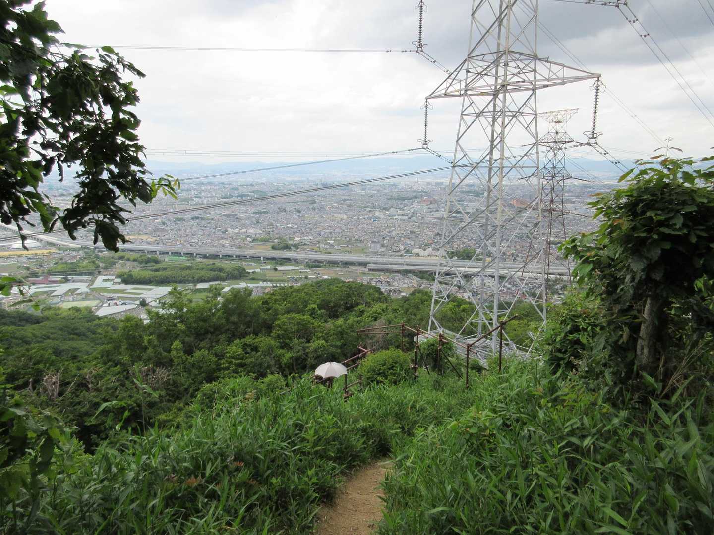 津田駅-国見山登山口-国見山-交野山 周回コースの写真