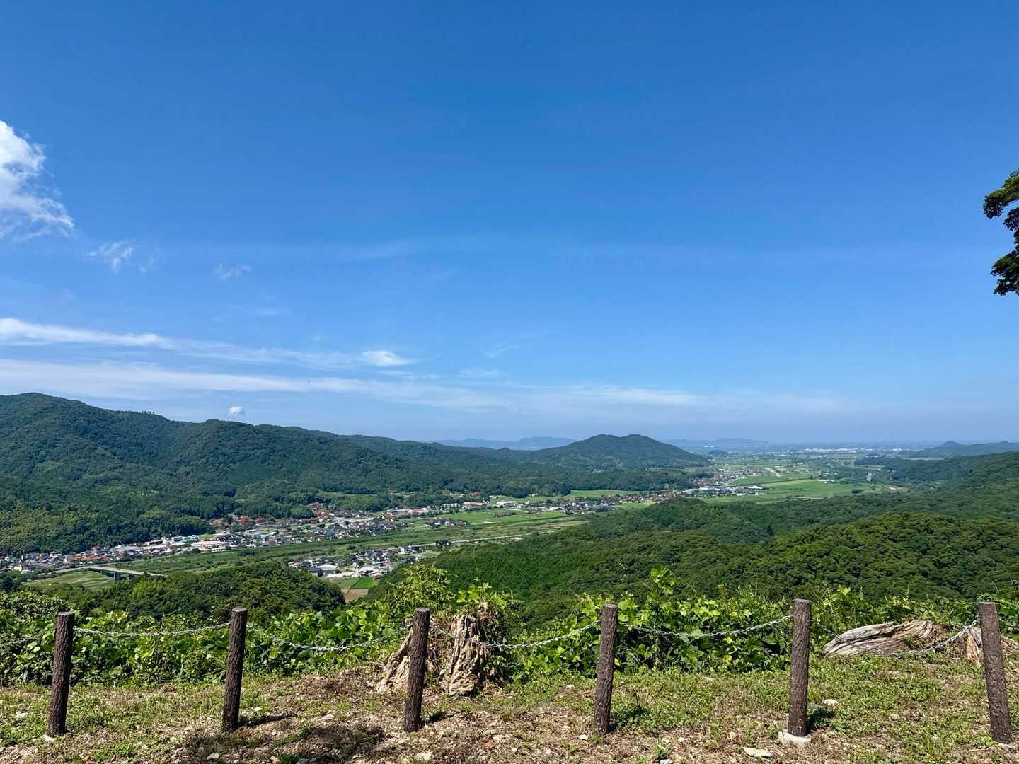 良き展望を眺めながら、