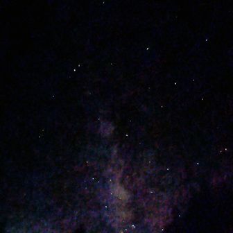 夜景
天の川がよく見えました