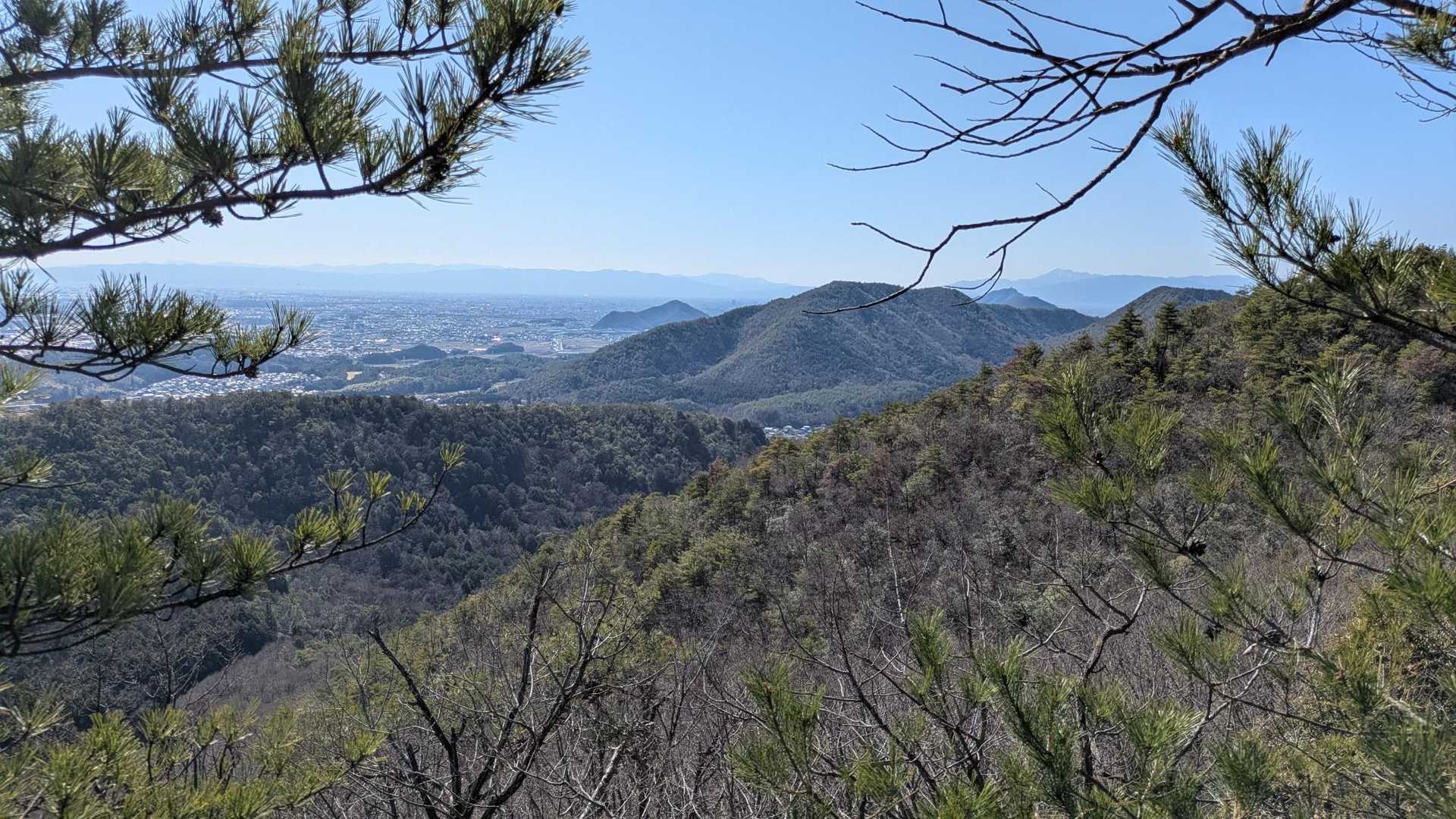 山頂からの眺望