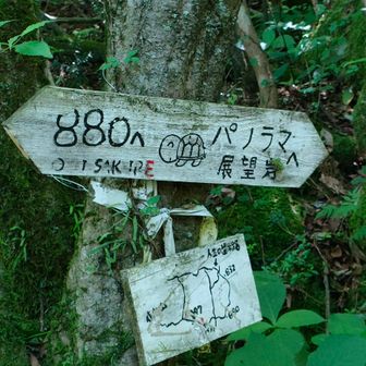 パノラマ展望岩へ行きます