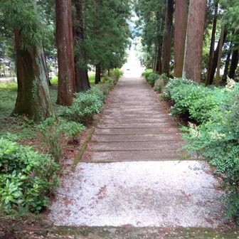 駐車場でしっかり休憩