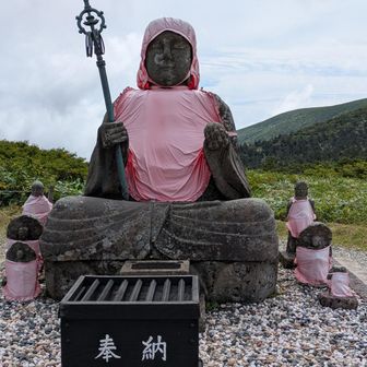 夏の地蔵さん