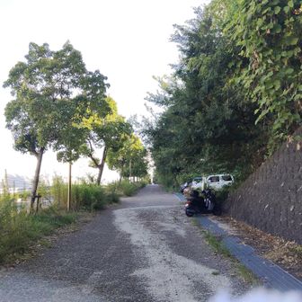 国見山の登山口が見えました
