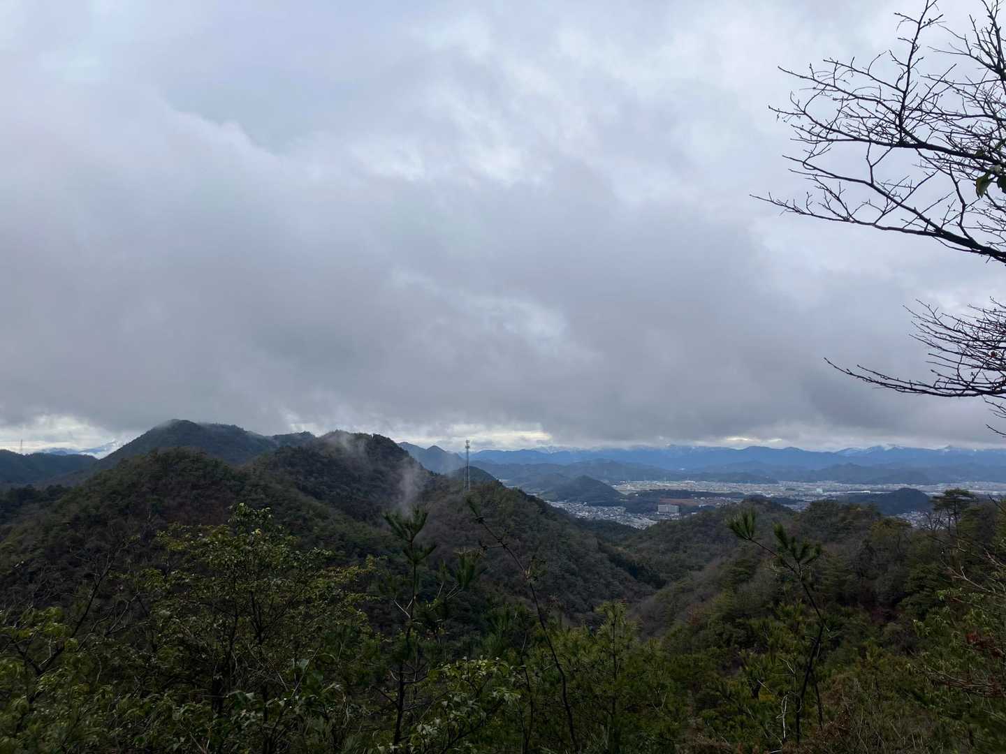 桐谷坂峠-向山-須衛山 往復コースの写真