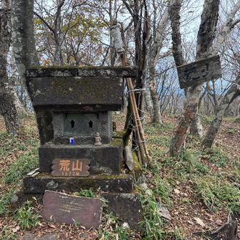 荒山山頂です