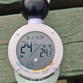 ７時３０分頃パラグライダー発射台