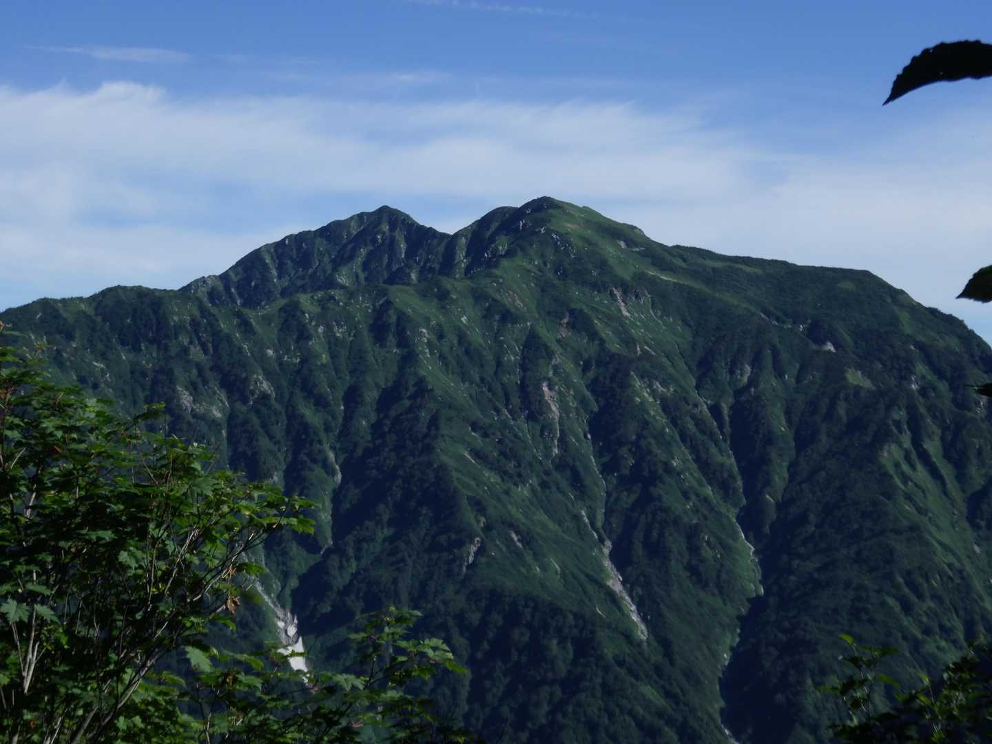 剱岳早月尾根登山口-丸山 往復コースの写真