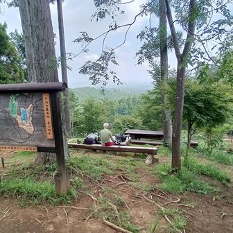 草戸山から八王子市街
