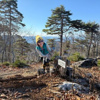 TAKKUNさんが
渋くていい名前の山ですね〜って🤭