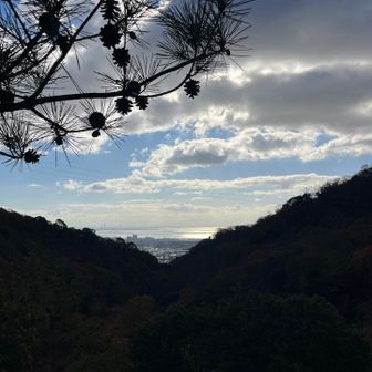 しばらく登れば眺望