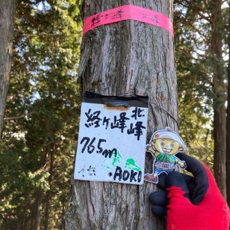 経ヶ峰北峰💚着いた

ここまで来たらチョロい♡