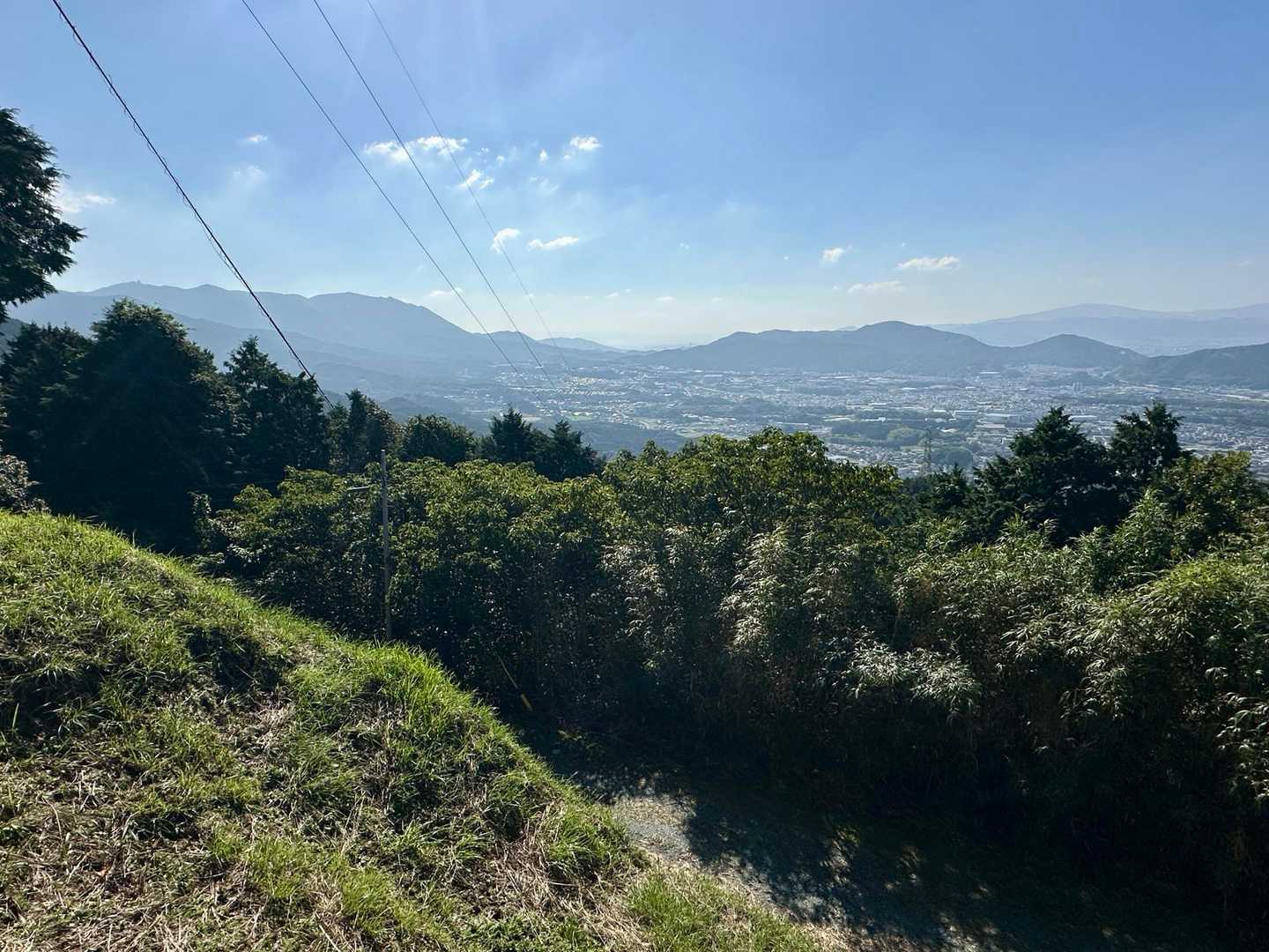 皿山公園バス停-岳城山 往復コースの写真